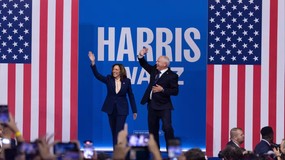 Harris and Walz champion personal freedoms in Philadelphia image