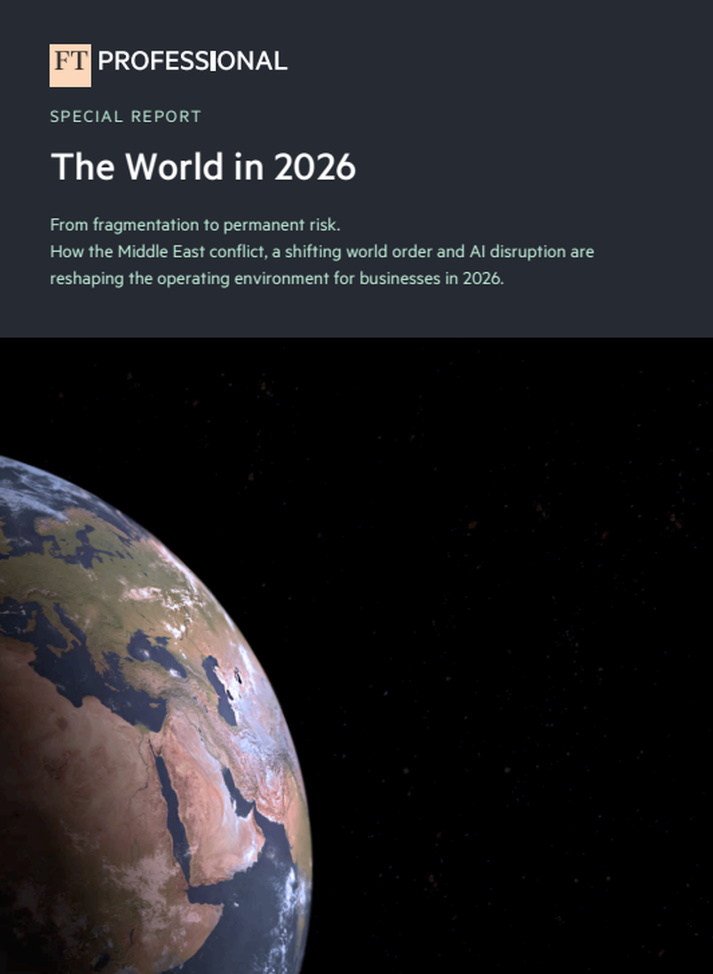 FT Special Report: The World in 2026