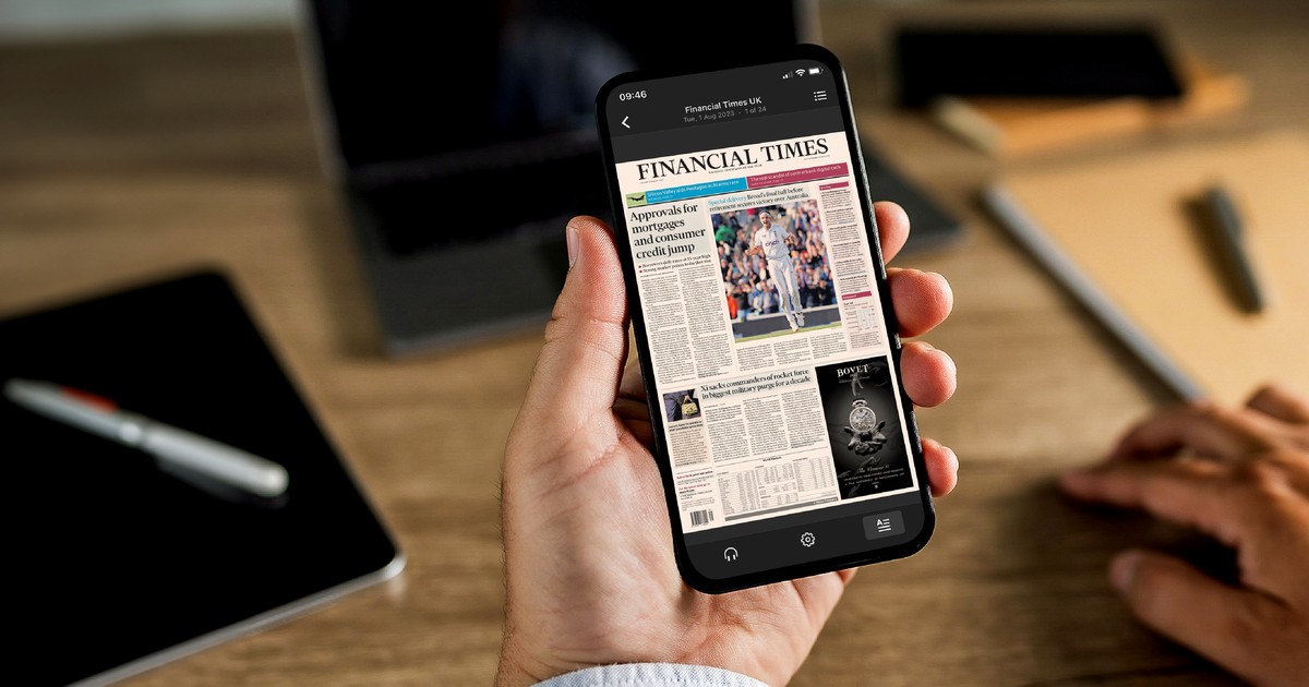 Discover The FT Digital Edition app | FT Professional