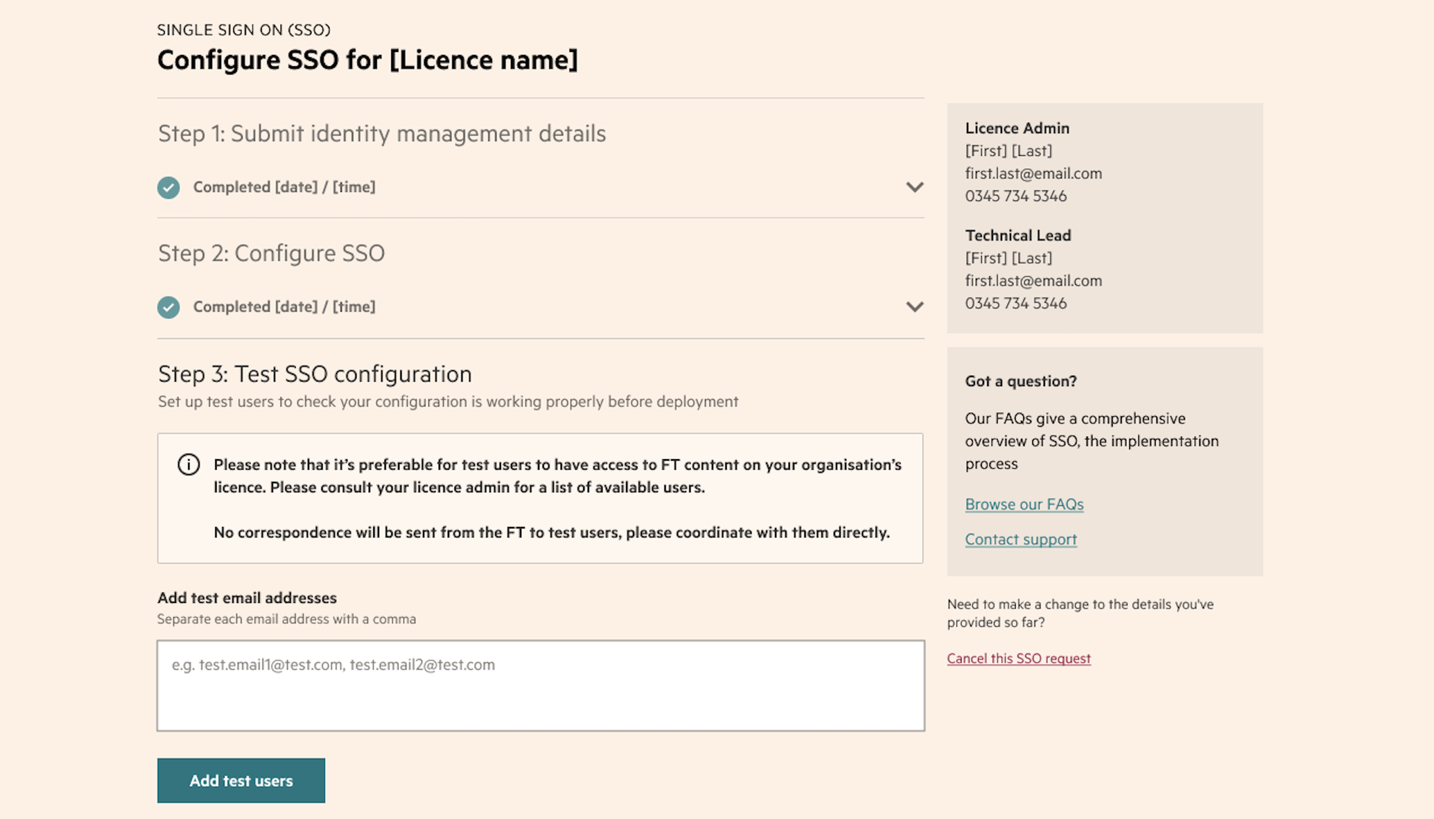 More flexibility, easier implementation: improved FT Single Sign-On ...