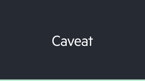 Caveat image