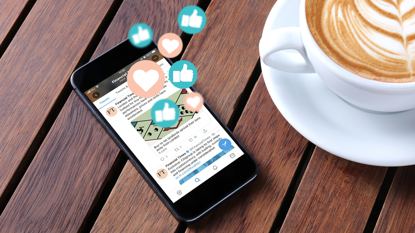 Sharing FT content via social media