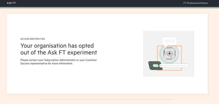 Ask FT opt-out