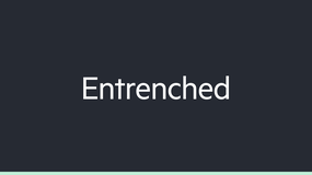 Entrenched image