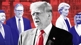 Article image: Flatter or confront? How world leaders are dealing with Trump