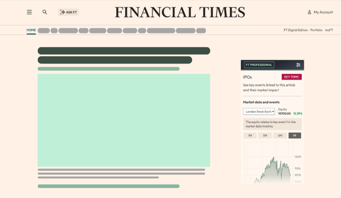 Financial Times Teams App